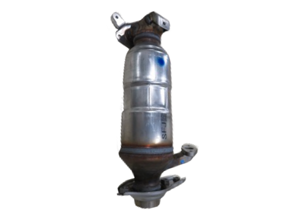 Catalytic converter for light motor vehicles