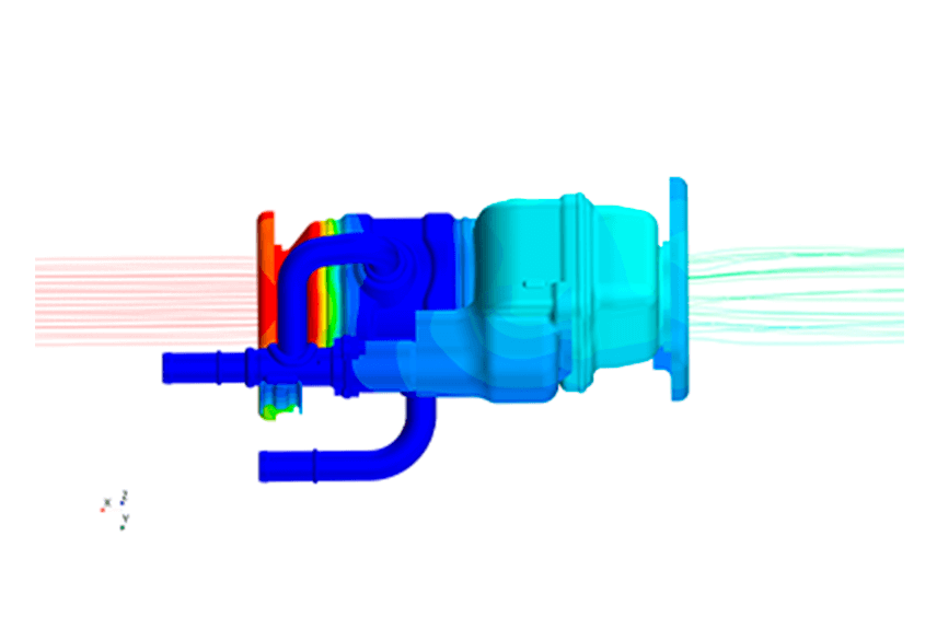 Heat exchange performance analysis