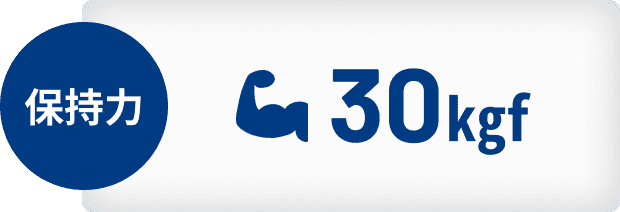 保持力30kgf